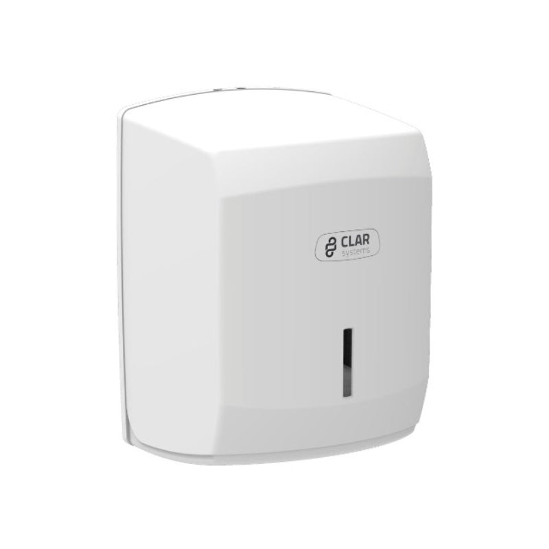 DISTRIBUTEUR ESSUIE-MAINS ARGENTE