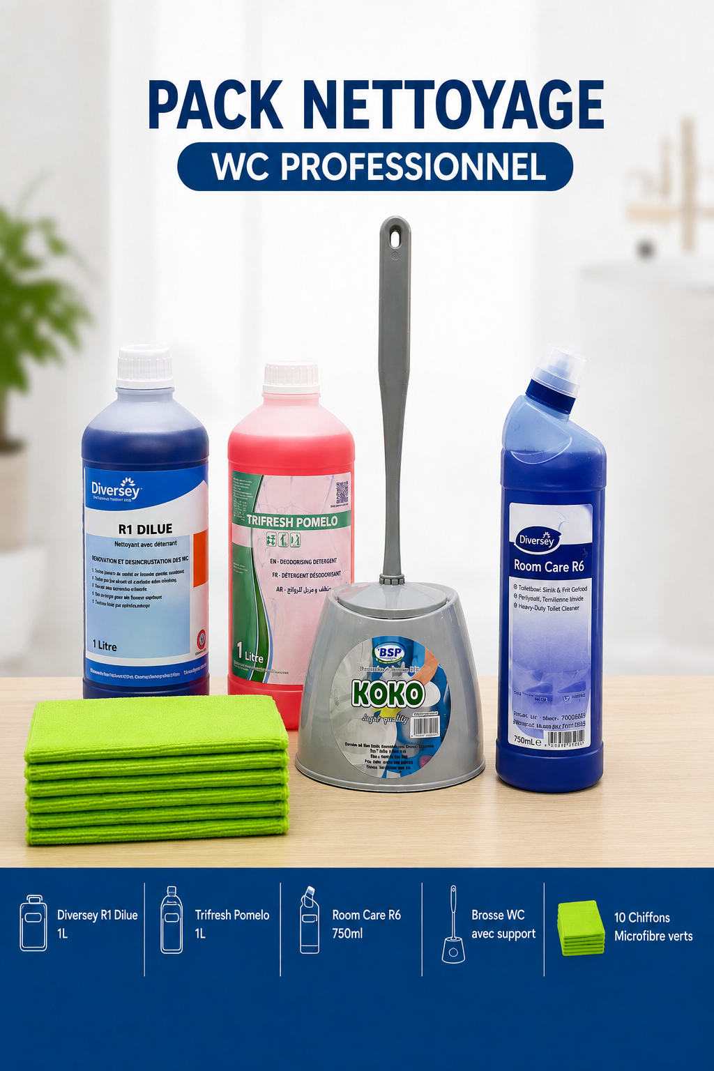 Pack Nettoyage salle de bain